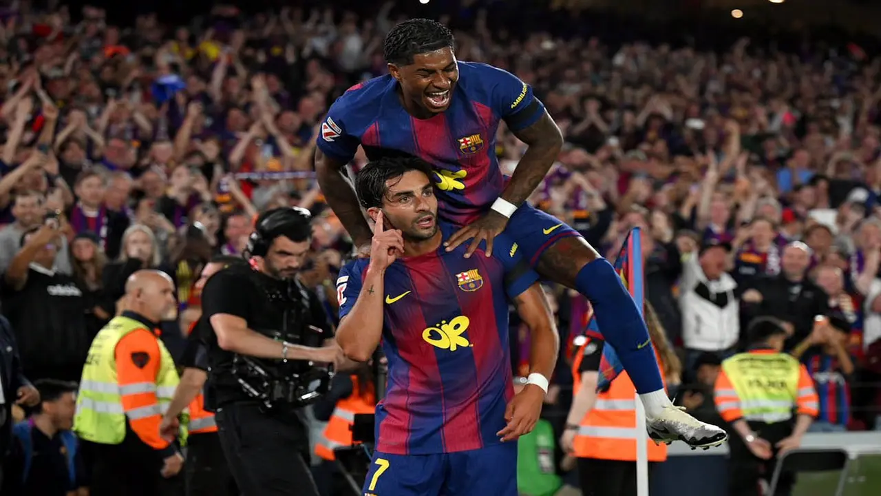 برشلونة ينهي الشوط الأول من الكلاسيكو متفوقاً بثنائية نظيفة على ريال مدريد